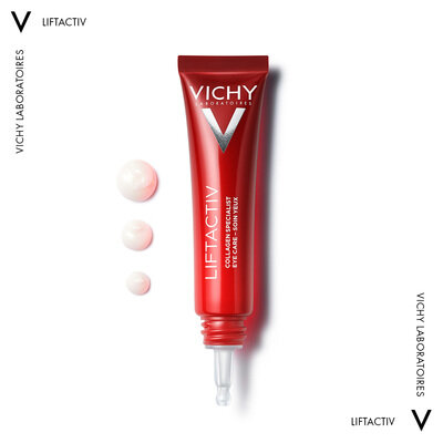 Крем Vichy LiftActiv Collagen Specialist антивіковий для корекції ознак старіння шкіри навколо очей, 15 мл
