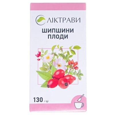 Шипшини плоди по 130 г у пач. з внут. пак.