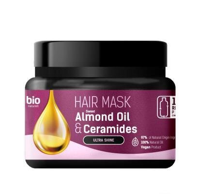 Маска для волосся Bio Naturell Sweet Almond Oil & Ceramides Ультраблиск, 295 мл