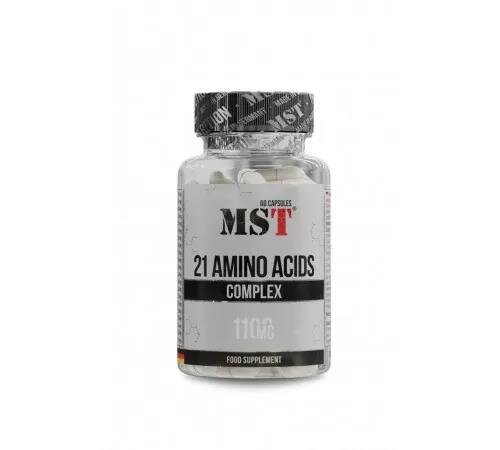 Амінокислотний комплекс MST Nutrition 21 Аmino Acids complex, 60 капсул