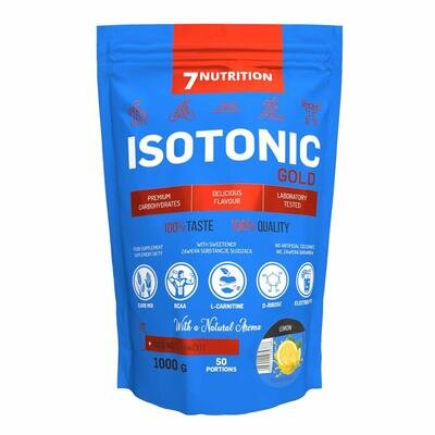 Ізотонік 7Nutrition Isotonic Gold Lemon, 1000 г
