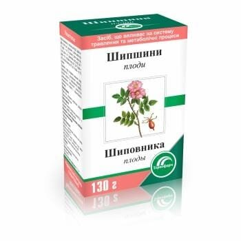 Шипшини плоди по 130 г у пач. з внут. пак.