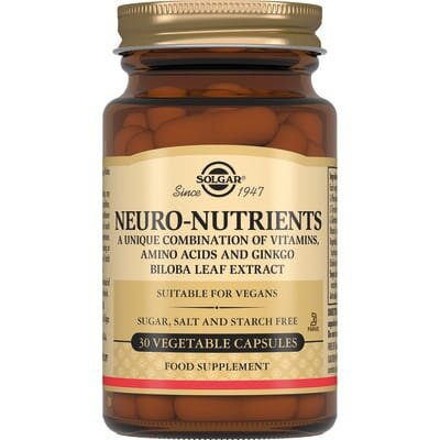 Нейронутрієнтс Solgar Neuro-Nutrients вег. капсули №30