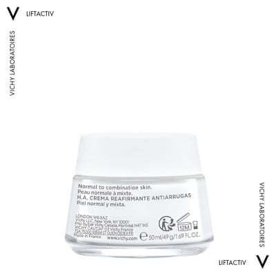Крем для обличчя Vichy Liftactiv H.A. розгладжуючий з гіалуроновою кислотою для корекції зморшок для нормальної та комбінованої шкіри, 50 мл