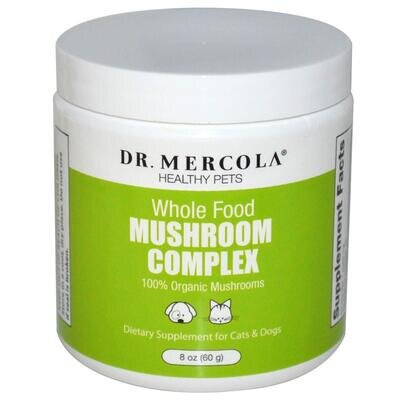 Комплекс грибів Dr. Mercola для здоров'я тварин, 60 г