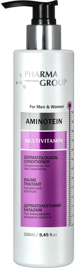 Бальзам для волосся Pharma Group Laboratories Aminotein+Multivitamin при інтенсивному випаданні волосся, 250 мл