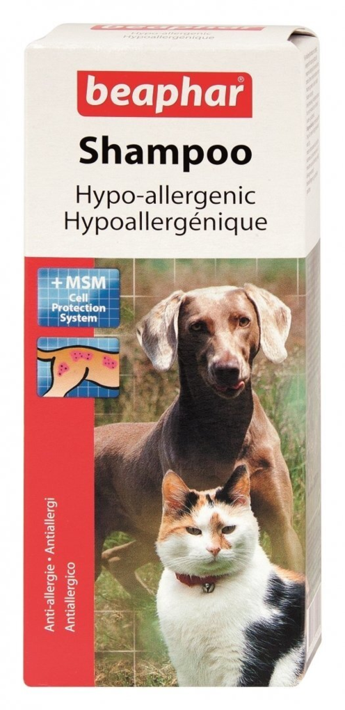 Шампунь Beaphar Shampoo Anti Allergic гіпоалергенний для собак і котів, 200 мл