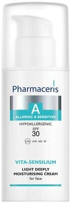 Крем для обличчя Pharmaceris A Vita-Sensilium SPF20 легкий глибоко зволожуючий, 50 мл