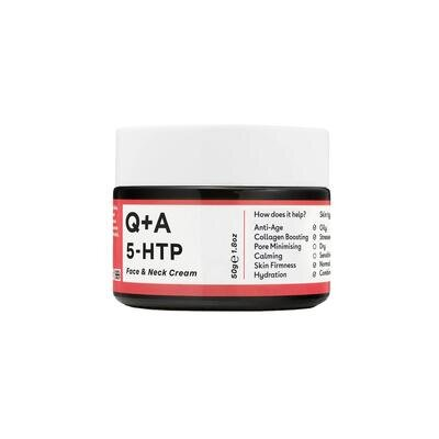 Крем для обличчя Q+A Антивіковий з 5-HTP, 50 г