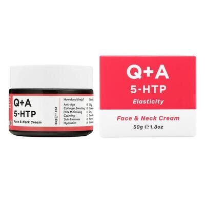 Крем для обличчя Q+A Антивіковий з 5-HTP, 50 г