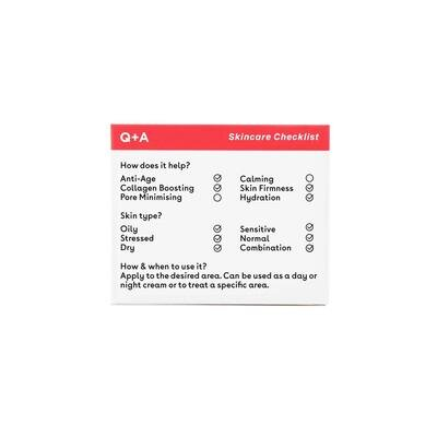 Крем для обличчя Q+A Антивіковий з 5-HTP, 50 г