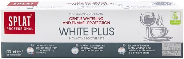 Зубна паста Splat Professional White plus Відбілювання плюс, 100 мл