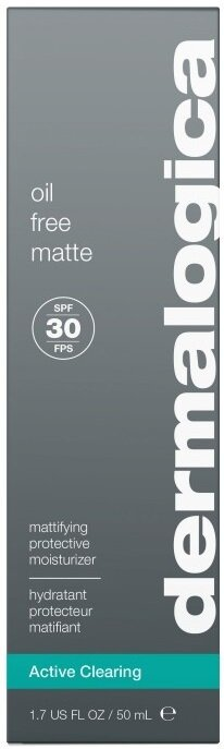 Крем для обличчя Dermalogica Active Clearing Oil Free Matte Block SPF30 зволожувач без олій матовий, 50 мл