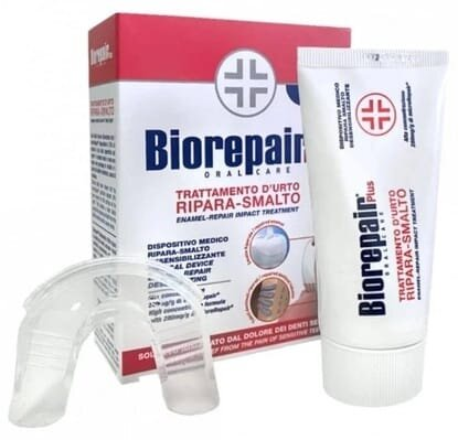 Гель зубний Biorepair Десенситайзер відновлюючий, комплект з капою, 50 мл