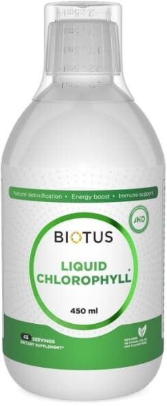 Хлорофіл рідкий Biotus Chlorophyll Liquid, 450 мл