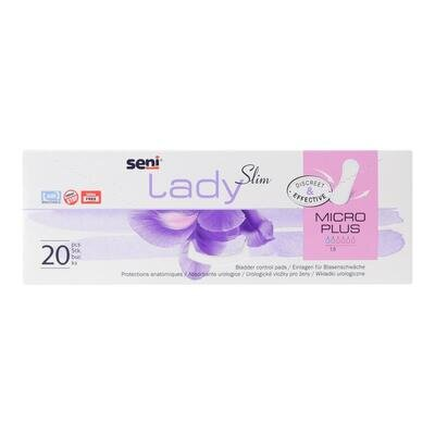 Прокладки урологічні Seni Lady Slim micro plus, 20 штук