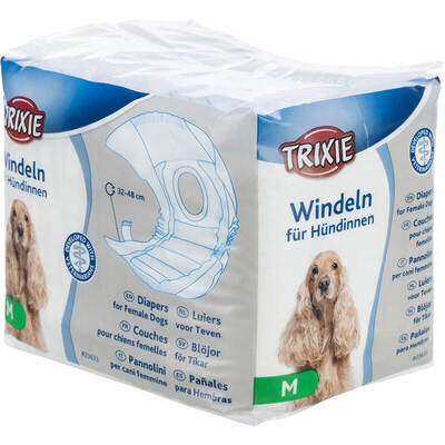 Підгузки для собак (сук) Trixie 23633 розмір M (32-48 см), 12 штук