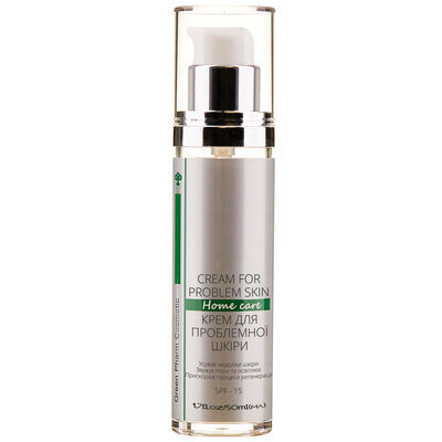 Крем для обличчя Green Pharm Cosmetic SPF15 для проблемної шкіри, 50 мл