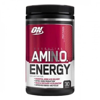 Амінокислота Optimum Nutrition Essential Amin.o. Energy, суміш фруктів, 30 порцій