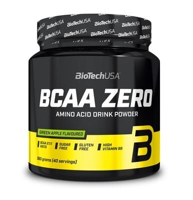Амінокислоти Biotech BCAA Zero green apple, 360 г