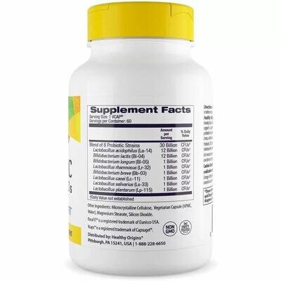 Пробіотик Healthy Origins Probiotic 30 млрд КУО, 60 капсул