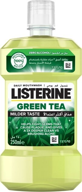 Ополіскувач для порожнини рота Listerine Зелений чай, 250 мл