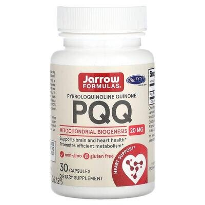 Пірролохінолінхінон PQQ Jarrow Formulas капсули по 20 мг №30