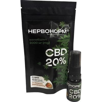 Нервонорм CBD спрей з канабідіолом, 10 мл
