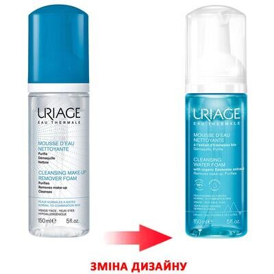 Мус для обличчя Uriage Очищення і гігієна шкіри очищающий для демакіяжу, 150 мл