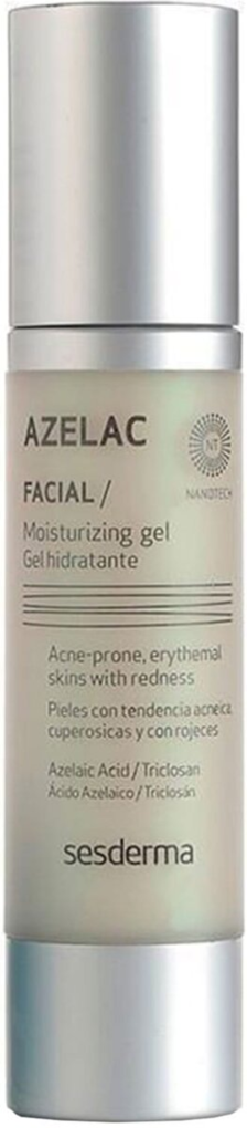 Гель для обличчя Sesderma Azelac зволожуючий для комбінованої та жирної шкіри, 50 мл