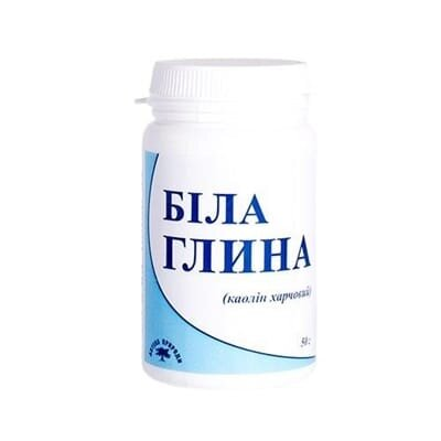 Біла глина Аптека природи капсули по 0,35 г №90