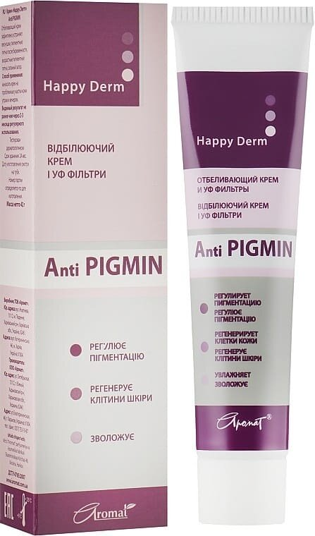 Крем для обличчя Happy Derm Anti PIGM Відбілюючий, 42 г