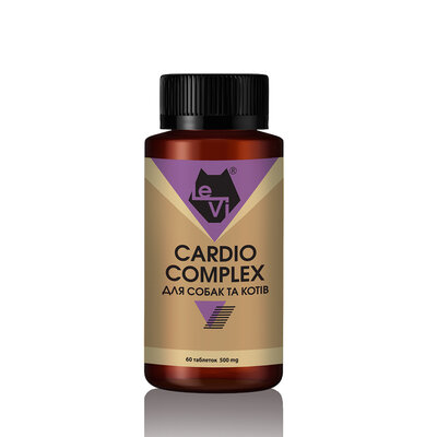 Кардіо комплекс для собак та котів LeVi 500 mg, 60 таблеток