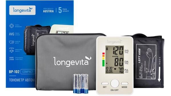 Тонометр Longevita BP-102 автоматичний