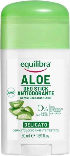 Дезодорант стік Equilibra Aloe, 50 мл