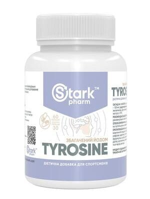 Тирозин Stark Pharm Stark L-Tyrosine, 60 капсул