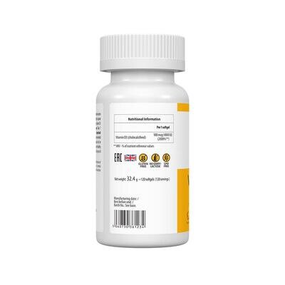 Вітамін Д3 VPLab UltraVit Vitamin D3 4000, 120 капсул