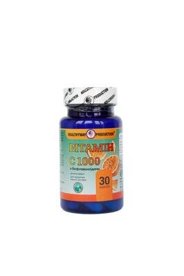 Вітамін С 1000 мг з біофлавоноїдами Healthyway Production капсули №30
