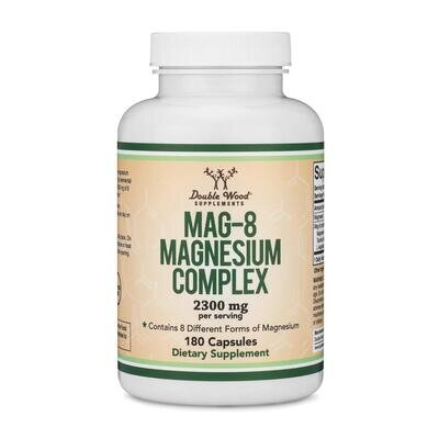 Магній комплекс Double Wood MAG-8 Magnesium Complex 2300 мг, 180 капсул