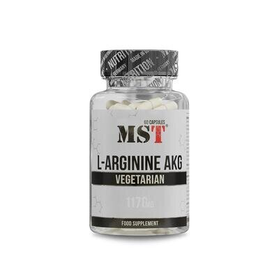 Амінокислотний комплекс MST Nutrition AAKG 1178 мг, 60 капсул