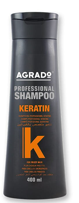 Шампунь Agrado Professional Keratina для кучерявого волосся з кератином, 400 мл