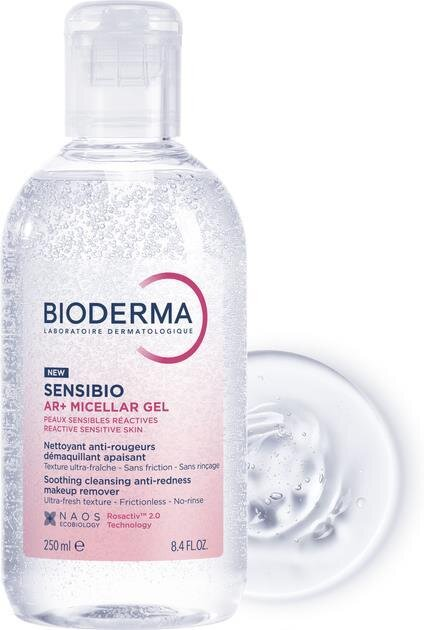 Гель для обличчя Bioderma Sensibio AR+ міцелярний, 250 мл