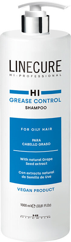 Шампунь Hipertin Linecure Grease Control для жирного волосся, 1000 мл