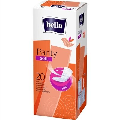 Прокладки гiгiєнiчнi щоденнi Bella Panty Soft, 20 шт