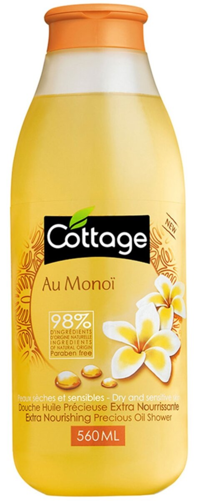 Олія-гель для душа Cottage Extra Nourishing Precious Oil Shower екстра живильна Олія Моної, 560 мл