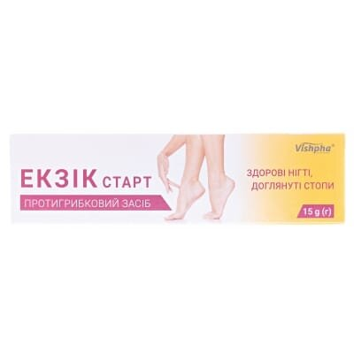 Екзік Старт крем по 15 г у тубах