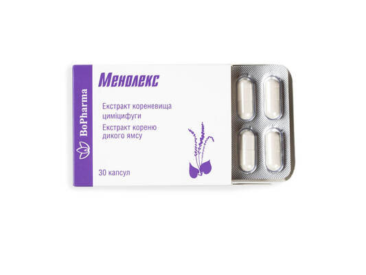 Менолекс капсули №30