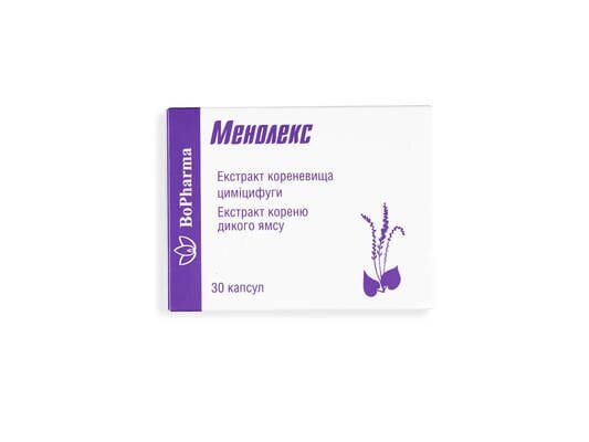 Менолекс капсули №30