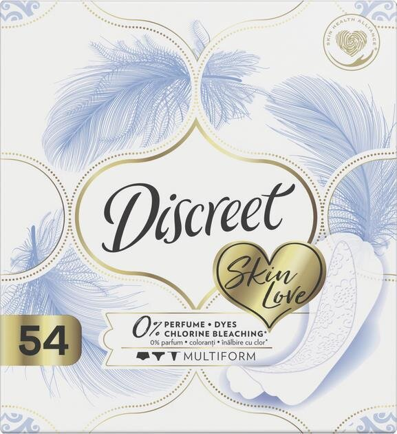 Прокладки щоденні Discreet Skin Love, 54 шт