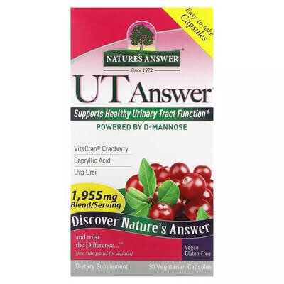 Здоров'я сечовивідних шляхів Nature's Answer UT Answer вег. капсули №90